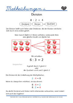 Division Grundschule 2. Klasse